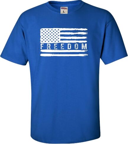 Go All Out Flag Freedom USA United States of America Pride Mens Toddler Women Youth T-Shirt in Saudi Arabia