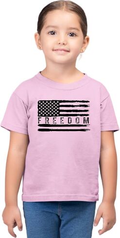 Go All Out Flag Freedom USA United States of America Pride Mens Toddler Women Youth T-Shirt in Saudi Arabia