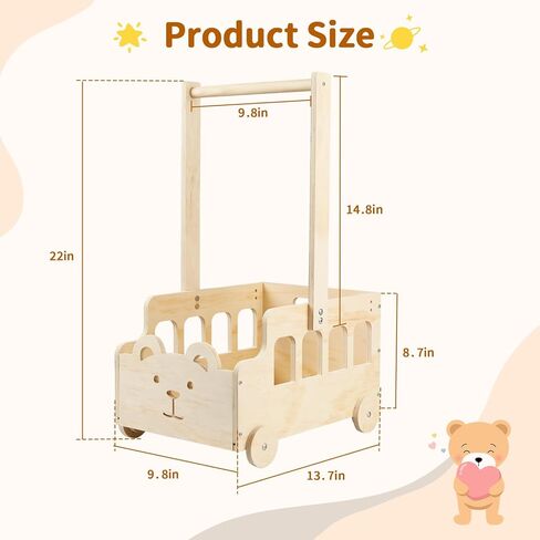 خزانة خشبية لأقفاص استحمام الأطفال بعجلات ومقبض، وسلة استحمام للأطفال مع رف تعليق، وهدايا شخصية مع لافتة إعلان وكرمة وملصقات، صندوق قفص خشبي سهل التجميع in Kuwait