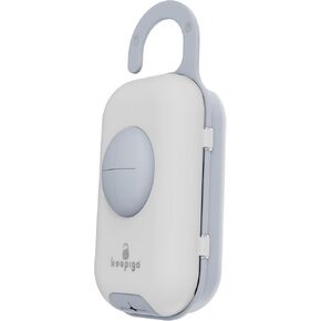 Keepigo| بيبي بلو| موزع مناديل كيس الحفاضات | منظم الحفاضات المحمول 3 في 1، حامل مناديل الأطفال مع أكياس للاستعمال مرة واحدة | أساسيات الأطفال حديثي الولادة والأطفال الصغار وهدايا السفر وحفلات استقبال المولود الجديد in Kuwait