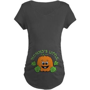 CafePress Mommys Little Pumpkin Maternity T Shirt Women's Maternity Ruched Side T-Shirt in Kuwait