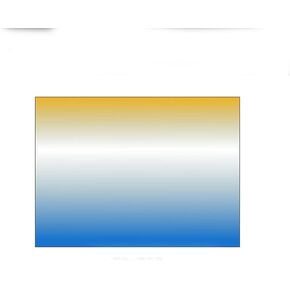 Window Clings Glass Film Color Gradient Office Static Stickers Glue-Free Atmosphere Decoration Two-Color Window Privacy Film Stickers Privacy Window Film(B,80 * 120 cm) in Saudi Arabia