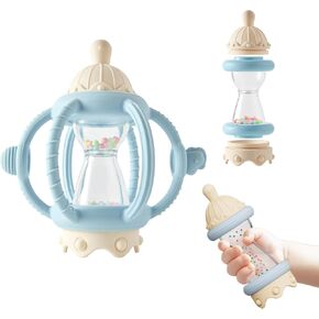 Baby Montessori Sensory Toys Baby Teething Toys Silicone Teethers for 3-6 6-12 Months Gifts for Newborn Infant Boys Girls (Mint) in Saudi Arabia