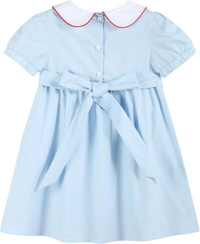 Lil cactus Baby and Girls Christmas Short Sleeve Dress in Saudi Arabia