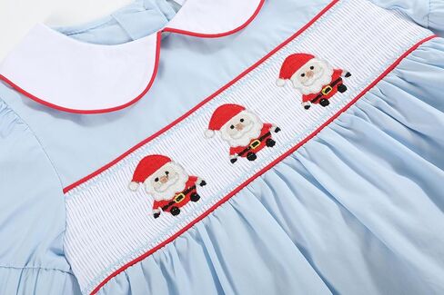 Lil cactus Baby and Girls Christmas Short Sleeve Dress in Saudi Arabia