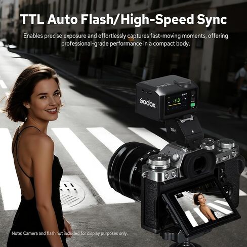 Godox TR-F TTL Hot Shoe Riser لـ Fujifilm، مع 6 مستويات تعديل (0-90 درجة) محول تثبيت موسع لوظيفة TTL لـ Godox TTL Mini Flash iT20 iT30Pro in Saudi Arabia