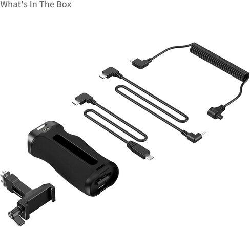 SMALLRIG Side Handle for Arca-Swiss with Recording Trigger, 3 Control Cable, Fit for Sony A7 III/ FX3/ A6600, for Canon R5II/ R5C, for FUJIFILM X-H2S/ X-T5, for Panasonic S5 II/ GH5-5694 in Saudi Arabia