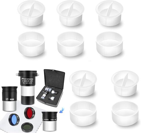 Astromania Telescope Accessory Kit Telescope - Bundle with - Dust Caps Set for 1.25" Telescope Eyepieces in Saudi Arabia