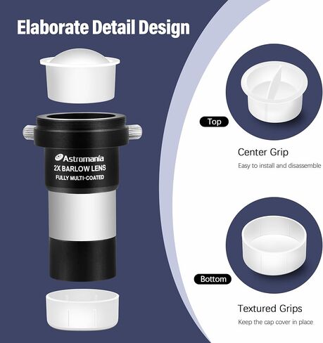 Astromania Telescope Accessory Kit Telescope - Bundle with - Dust Caps Set for 1.25" Telescope Eyepieces in Saudi Arabia