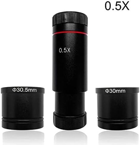 Microscope Kit 0.3X 0.4X Lens Microscope Reduction Relay C-Mount Adapter Lens Microscope Lens Adapters(0.4X) in Saudi Arabia
