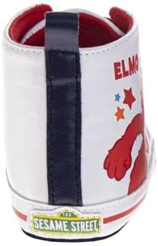Sesame Street Infant Shoes Cookie Monster, Elmo & Abby First Walker Sneakers Canvas Shoes for Baby Boys and Girls (Size 2-4 Infant) in Saudi Arabia