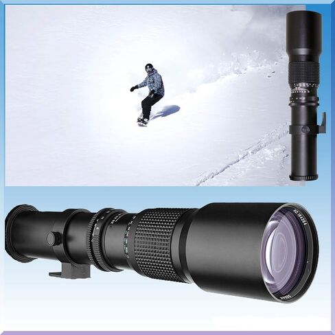كاميرا Canon EOS Rebel T7 DSLR مع عدسة EF-s مقاس 18-55 مم f/3.5-5.6 II وعدسة EF مقاس 75-300 مم f/4-5.6 III + عدسة محددة مسبقًا مقاس 500 مم + ذاكرة عالية السرعة سعة 32 جيجابايت + حقيبة كتف + حامل ثلاثي القوائم + حزمة ملحقات كاملة in Saudi Arabia