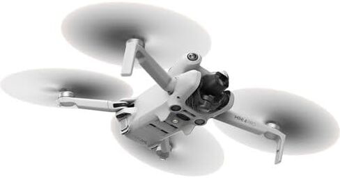 DJI Mini 4 Pro Fly More Combo Plus (DJI RC2)، طائرة بدون طيار خفيفة الوزن وقابلة للطي مع فيديو بدقة 4K/60 إطارًا في الثانية، صور بدقة 48 ميجابكسل، وقت طيران 34 دقيقة in Kuwait