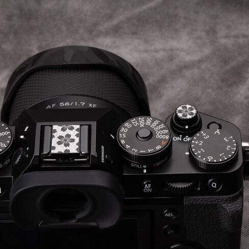 غطاء الحذاء الساخن المعدني للكاميرا، واقي أزرار الغالق لـ Fuji X100VI X100V X-T4 X-T3 XPRO3 XPRO2 لـ ZF Z5 Z6 Z6II (مجموعة سوداء) in Kuwait