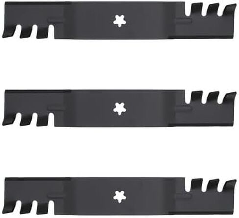 #US Replace Parts 3 Mulching Blades for Husqvarna 532187255 532187256 532 18 72-55 LGT2554 (AikePart1025-3842) in Saudi Arabia