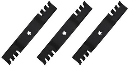 #US Replace Parts 3 Mulching Blades for Husqvarna 532187255 532187256 532 18 72-55 LGT2554 (AikePart1025-3842) in Saudi Arabia