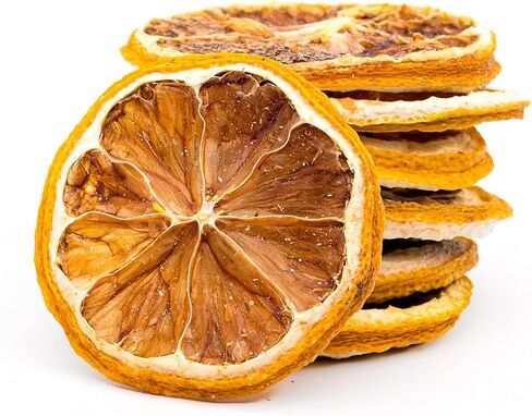 BlueHenry Dehydrated Lemon Wheels - 3 oz - 30+ slices - Natural Fruit in Saudi Arabia