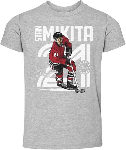 500 LEVEL Stan Mikita Kids Toddler T-Shirt - Vintage Chicago Hockey Toddler Clothes - Stan Mikita Inline in Saudi Arabia