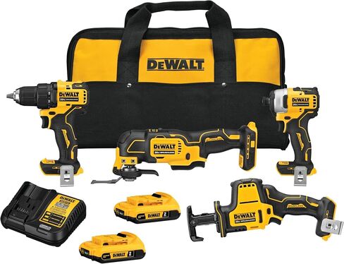 DEWALT DCK489D2 ATOMIC 20V MAX* Brushless Cordless 4-Tool Combo Kit in Saudi Arabia