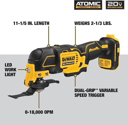 DEWALT DCK489D2 ATOMIC 20V MAX* Brushless Cordless 4-Tool Combo Kit in Saudi Arabia