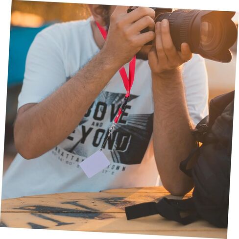 9Pieces Grey White Balance Photography Accessory with Strap Portable Exposure Cards for Accurate Color Correction and Lightweight Design for Professional in Saudi Arabia