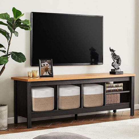 13x13x13 inch Cube Storage Bin, 3-Pack Woven Cotton Rope Baskets for Organizing, 13 inch Square Storage Cubes for Shelves, Cute Kids Toy Bin Box, Baby Nursery Decorative Closet Organizer in Kuwait