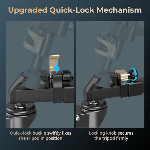 SmallRig FreeSpeed Heavy Duty Carbon Fiber Video Tripod+Quick-Lock Photography Heavy Duty Tripod Dolly in Saudi Arabia