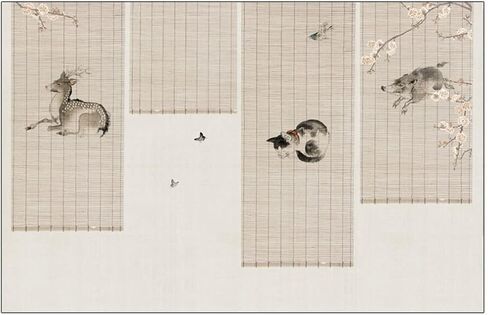 Window Clings Window Privacy Film Glass Sticker Chinese Art Creative Window Office Sliding Door Retro Matte Ancient Style Sticker Film Privacy Window Film(A,60 * 100 cm) in Saudi Arabia
