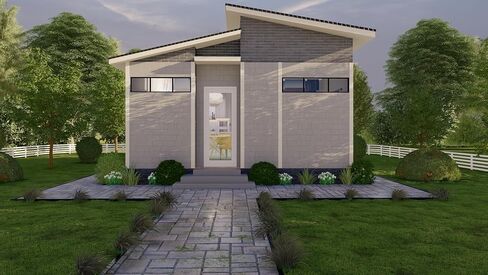 Generic Tiny House Plan 26x20 - 520 Sqft Cabin Layout مخطط تصميم منزل صغير in Saudi Arabia