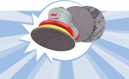 3M Finesse-it Refining Disc 3000، 5 بوصة × NH، 20 قرصًا لكل صندوق، 4 صناديق لكل علبة in Kuwait