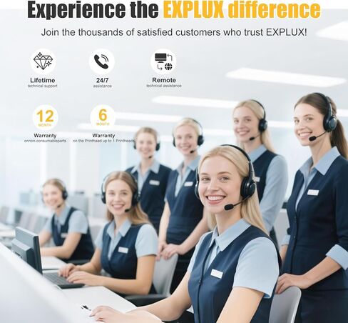 طابعة EXPLUX A3+ Plus DTF، مع رؤوس طباعة مزدوجة XP600، ضعف سرعة الطباعة، عرض طباعة بحد أقصى 24 بوصة (A1Size) مع شاشة لمس LED مقاس 7 بوصات + تنظيف تلقائي في الوقت المناسب، حبر هدية لمدة عامين in Kuwait