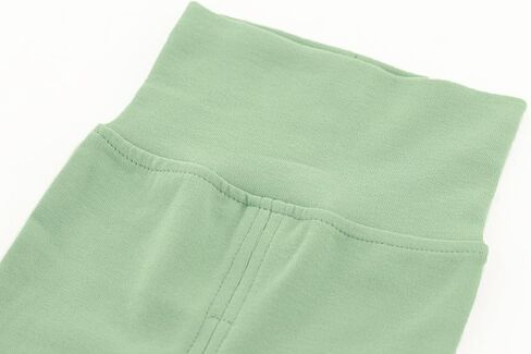 3-Pack Baby Pants with Footies, Roomy Fit Pull on Pants for Unisex Baby in Kuwait