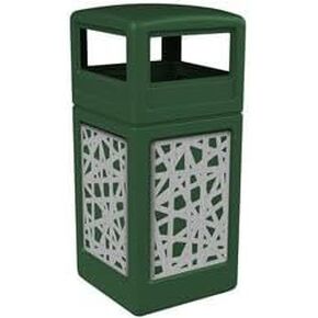 42 gal Stainless Steel Intermingle Dome Lid, Green in Kuwait