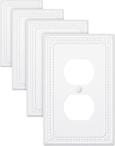 لوحات جدارية معدنية، لوحات مفاتيح وأغطية مخارج، تصميم لؤلؤي مزخرف (1 تبديل 2PK، نحاس عتيق) in Kuwait