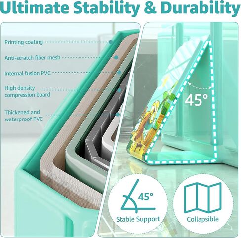 Collapsible Baby Bathtub, Toddler Bathtub with a Drain Plug, Folded for Storage Without Assembly, Suitable for Newborns to Toddlers, Portable Bathtub for Outdoor Travel, Green in Saudi Arabia