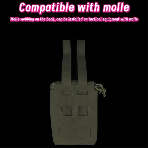 Binocular Night Vision Device Protection Storage Case, High-Strength Nylon With MOLLE Webbing, For Tactical Games(CB) in Saudi Arabia