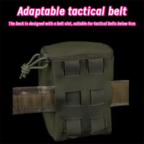 Binocular Night Vision Device Protection Storage Case, High-Strength Nylon With MOLLE Webbing, For Tactical Games(CB) in Saudi Arabia