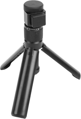 Asixxsix Desktop Tripod, Aluminum Alloy Portable Tabletop Folding Tripod with 360 Degree Rotation for X4 X3 ONE X2 ONE R Action Camera, Travel Selfie Stick Vlog Handle Grip in Saudi Arabia