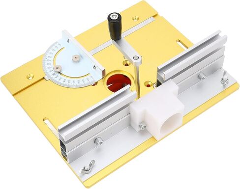 Router Lift Kit Heavy Duty Aluminum Alloy Woodworking Lifting Base Flip Board System for Engraving Slotting Trimming Chamfering Machines with 51mm Stroke 240x200mm Table Size in Saudi Arabia