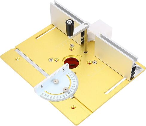 Router Lift Kit Heavy Duty Aluminum Alloy Woodworking Lifting Base Flip Board System for Engraving Slotting Trimming Chamfering Machines with 51mm Stroke 240x200mm Table Size in Saudi Arabia