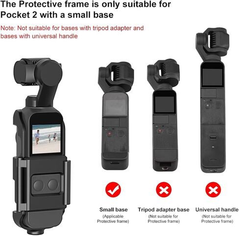 Housing Shell Protective Cover Bracket Frame for DJI OSMO Pocket/Pocket 2 in Saudi Arabia