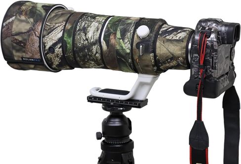 غطاء عدسة مقاوم للماء ROLANPRO لكاميرا Canon RF 100-300mm F2.8 L هو USM Camouflage -#UCP Camouflage in Saudi Arabia