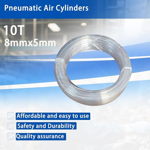 WEITENG PNEUMATIC أزرق 12 مم OD 8 مم ID بولي يوريثين خرطوم هواء أنبوب 10 متر 32.8 قدم لخط الهواء أو نقل السوائل أزرق in Kuwait