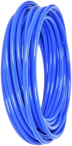 WEITENG PNEUMATIC أزرق 12 مم OD 8 مم ID بولي يوريثين خرطوم هواء أنبوب 10 متر 32.8 قدم لخط الهواء أو نقل السوائل أزرق in Kuwait