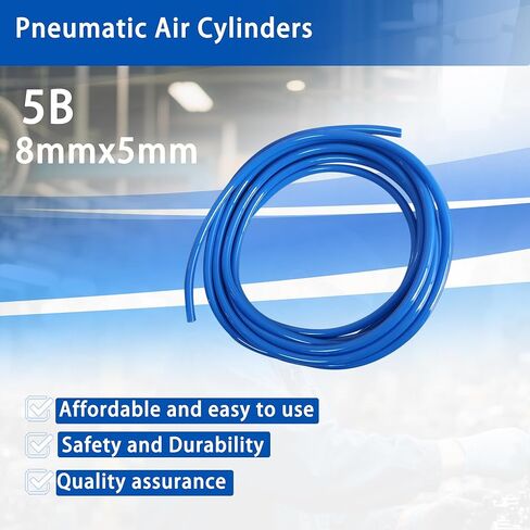 WEITENG PNEUMATIC أزرق 12 مم OD 8 مم ID بولي يوريثين خرطوم هواء أنبوب 10 متر 32.8 قدم لخط الهواء أو نقل السوائل أزرق in Kuwait