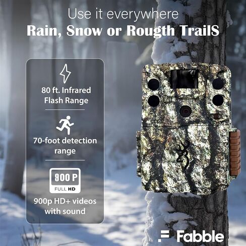 مجموعة كاميرا Browning Command Ops Elite 20 Trail مع بطاقة SD وقطعة قماش للتنظيف - مجموعة كاملة للحياة البرية والكشافة الخارجية للصيد والمراقبة والأمن in Kuwait