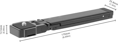 Gugxiom Mini Magnetic Tripod, Universal Foldable Desktop Tripod Stand, with 1/4" Screw, 3kg/6.61lb Load, for Action Cameras in Saudi Arabia