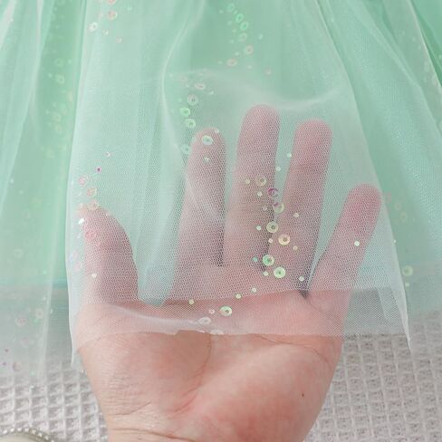 فستان فتاة الأميرة الترتر الاحتفالي الأطفال حبال شبكة تنورة الرضع عيد ميلاد تحت عنوان ملابس الحفلات عيد الميلاد in Saudi Arabia