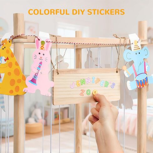 Stuffed Animal Storage Organizer, Wood Stuffed Animals Zoo Holder with Wheels, Extra Large Capacity Plusies Toy Cage with LED Lights, Space Save Toy Storage Tower for Nursery Playroom Kids Bedroom in Saudi Arabia