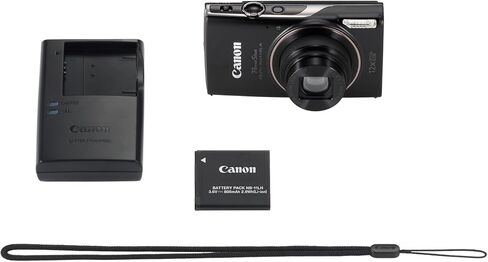 كاميرا كانون PowerShot ELPH 360 HS A باللون الأسود in Kuwait
